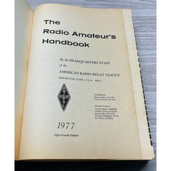 The Radio Amateurs Handbook 1977 Ham Radio Relay League ARRL Standard Manual - Picture 5 of 11